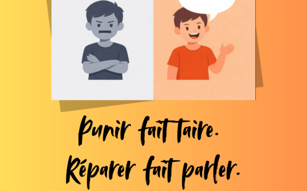 La « roue de la réparation » plutôt que la punition